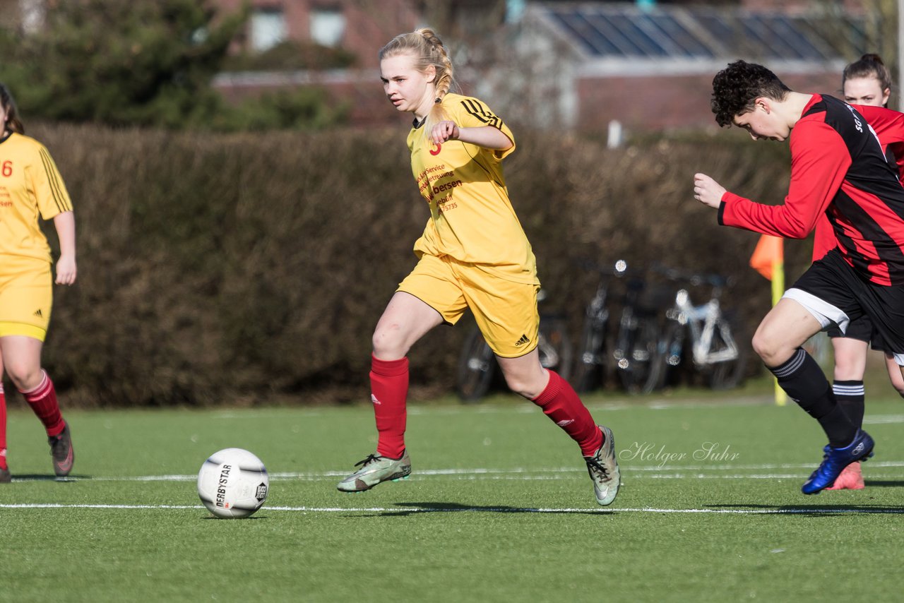 Bild 182 - B-Juniorinnen SG Weststeinburg/Bei - SV Fisia 03 : Ergebnis: 1:2